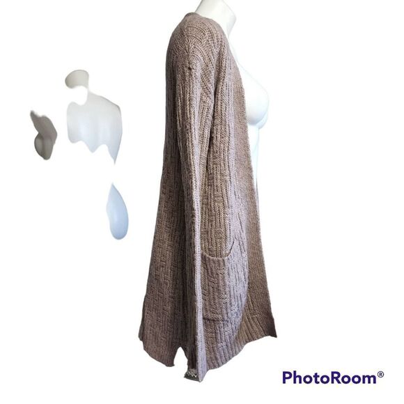 Mossimo open front purple cardigan - Picture 3 of 5